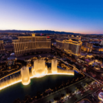 A world map highlighting the top casino cities like Las Vegas, Monaco, and Macau, known for their iconic gambling destinations.