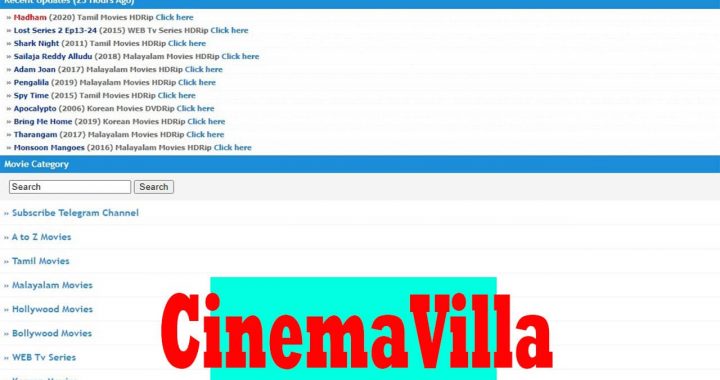 Cinemavilla - Download Tamil, Telugu, Malayalam Movies for Free