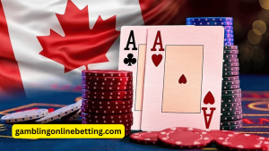 Canadian online casino player winning real money on a laptop while playing popular games like slots and blackjack.